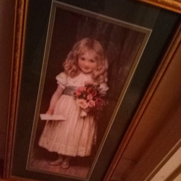 Vintage girls picture photo